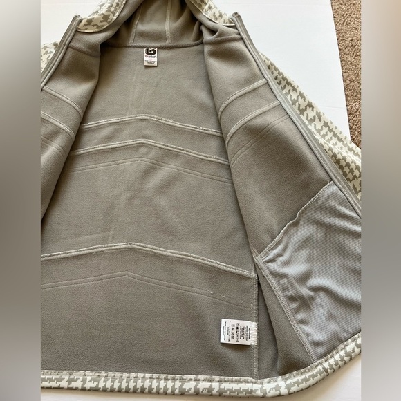 Burton Houndstooth Coat Jacket Size Medium - Picture 7 of 12